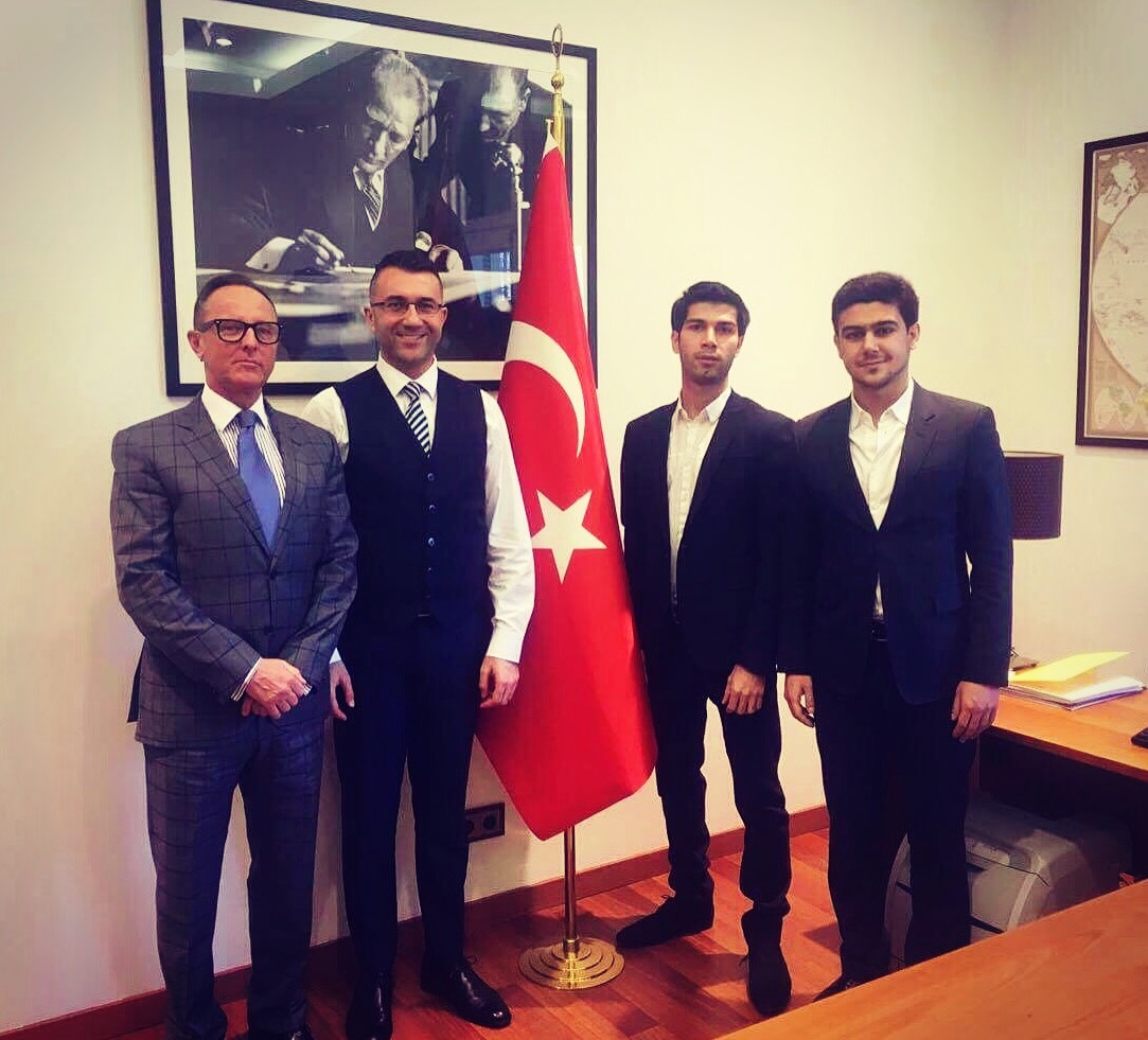 Official visit of ASB Board of Directors Members to the Consulate of Turkey in Barcelona.