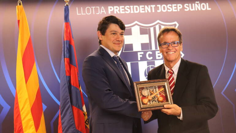 Official visit to Camp Nou (FC Barcelona)